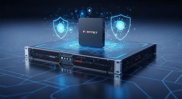 Fortinet FortiGate firewall and enterprise network security infrastructure