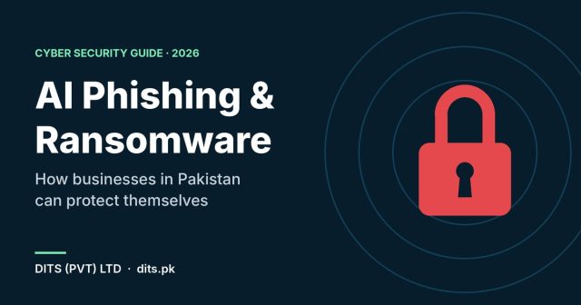 AI phishing and ransomware protection guide for businesses in Pakistan